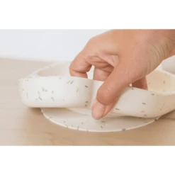 The Cotton Cloud Piatto Con Ventosa In Silicone Milo Confetti -Negozio online Pink Or Blue the cotton cloud piatto con ventosa in silicone milo confetti a355804 3