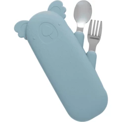 The Cotton Cloud Set Di Posate Con Custodia Zoe Il Koala Giada -Negozio online Pink Or Blue the cotton cloud set di posate con custodia zoe il koala giada a409960 2