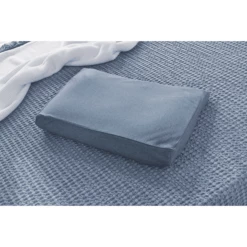 THERALINE Cuscino Per Bambini Blu/grigio Melange Bamboo Collection -Negozio online Pink Or Blue theraline cuscino per bambini blu grigio melange bamboo collection a360703 1