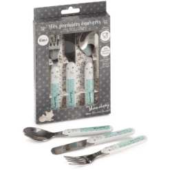 THERMOBABY® Thermobaby ® Set Di Posate, Forest -Negozio online Pink Or Blue thermobaby set di posate forest a416382 3