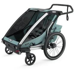 THULE Rimorchio Per Bici Chariot Cross 2 Alaska, Inclusa Amaca Infant Sling -Negozio online Pink Or Blue thule rimorchio per bici chariot cross 2 alaska inclusa amaca infant sling a399643 3