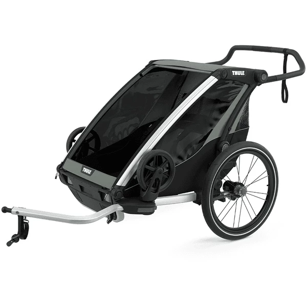 THULE Rimorchio Per Bici Chariot Lite 2 Agave 3 THULE Rimorchio Per Bici Chariot Lite 2 Agave