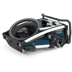THULE Rimorchio Per Bici Da Bambino Chariot Cross 2 Majolica Blue -Negozio online Pink Or Blue thule rimorchio per bici da bambino chariot cross 2 majolica blue a305458 3