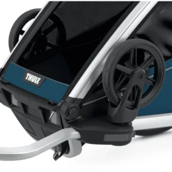 THULE Rimorchio Per Bici Da Bambino Chariot Cross 2 Majolica Blue -Negozio online Pink Or Blue thule rimorchio per bici da bambino chariot cross 2 majolica blue a305458 4