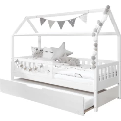 TiCAA Casa Letto Casa Dei Sogni Con Letto Supplementare -Negozio online Pink Or Blue ticaa casa letto casa dei sogni con letto supplementare a332815 1