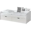 TiCAA Divano Letto Micki Beech Bianco Con 2 Cassetti Aden -Negozio online Pink Or Blue ticaa divano letto micki beech bianco con 2 cassetti aden a303167