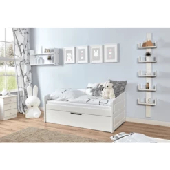 TiCAA Divano Letto Mini Micki Faggio Bianco Con Letto Supplementare Incl. 2 Materassi 9 TiCAA Divano Letto Mini Micki Faggio Bianco Con Letto Supplementare Incl. 2 Materassi -Negozio online Pink Or Blue ticaa divano letto mini micki faggio bianco con letto supplementare incl 2 materassi a303074 2