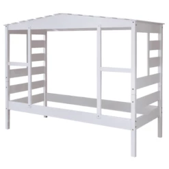 TICAA Letto Casetta Horse Rosa Con Letto Estraibile -Negozio online Pink Or Blue ticaa letto casetta horse rosa con letto estraibile a227132 1