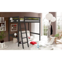 TICAA Letto Rialzato Matthias 140 X 200 Cm Pino Grigio -Negozio online Pink Or Blue ticaa letto rialzato matthias 140 x 200 cm pino grigio a327453 3