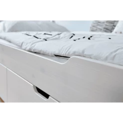 TiCAA Letto Singolo Leni 90 X 200 Cm Kiefer Bianco Con Letto Aggiuntivo -Negozio online Pink Or Blue ticaa letto singolo leni 90 x 200 cm kiefer bianco con letto aggiuntivo a303319 3