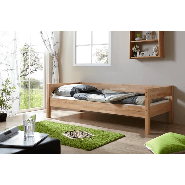 TiCAA Letto Singolo Robby In Faggio Naturale 90 X 200 Cm 4 TiCAA Letto Singolo Robby In Faggio Naturale 90 X 200 Cm - immagine 2