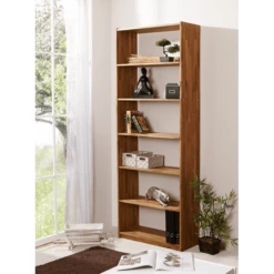 TiCAA Scaffale In Rovere Naturale 214 Cm 8 TiCAA Scaffale In Rovere Naturale 214 Cm -Negozio online Pink Or Blue ticaa scaffale in rovere naturale 214 cm a327423 1