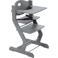 TiSsi® Seggiolone Con Bracciolo Di Sicurezza Grigio -Negozio online Pink Or Blue tissi seggiolone con bracciolo di sicurezza grigio a282548 3