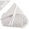 TOBI BABYBAY Paracolpi Maxi A Pois Bianco -Negozio online Pink Or Blue tobi babybay paracolpi maxi a pois bianco a086223