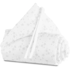 TOBI BABYBAY Paracolpi Maxi Stelle Bianco Perla -Negozio online Pink Or Blue tobi babybay paracolpi maxi stelle bianco perla a086222 2