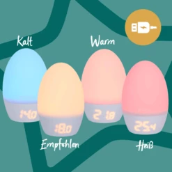 Tommee Tippee Luce Notturna GroEgg2 Con Termometro Digitale, Con Cambio Di Colore -Negozio online Pink Or Blue tommee tippee luce notturna groegg2 con termometro digitale con cambio di colore a335243 2