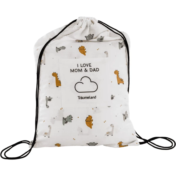 Träumeland Biancheria Da Letto Dinolino 140x200 Cm 4 Träumeland Biancheria Da Letto Dinolino 140x200 Cm - immagine 2