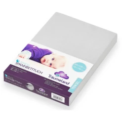 Träumeland Lenzuolo Con Angoli Tencel Grigio Chiaro 70 X 140 Cm -Negozio online Pink Or Blue traeumeland lenzuolo con angoli tencel grigio chiaro 70 x 140 cm a171569 1