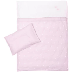 Träumeland Set Biancheria Lettino 3 Pezzi 100 X 135cm Corona Rosa 9 Träumeland Set Biancheria Lettino 3 Pezzi 100 X 135cm Corona Rosa -Negozio online Pink Or Blue traeumeland set biancheria lettino 3 pezzi 100 x 135cm corona rosa a171346 2