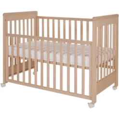 Treppy® Lettino Co-sleeping Dreamy Plus 2 Legno Naturale 60 X 120 Cm -Negozio online Pink Or Blue treppy lettino co sleeping dreamy plus 2 legno naturale 60 x 120 cm a199644 1