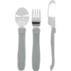 Twistshake TWIST SHAKE Posate In Acciaio Inossidabile In Grigio Pastello -Negozio online Pink Or Blue twist shake posate in acciaio inossidabile in grigio pastello a310100