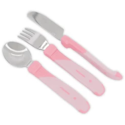 Twistshake Posate In Acciaio Inox, Rosa Pastello -Negozio online Pink Or Blue twistshake posate in acciaio inox rosa pastello a264378 3