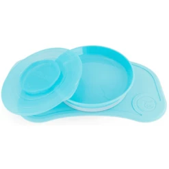 TWISTSHAKE Tovaglietta Con Click E Piatto Mini Da 6 Mesi, Blu Pastello -Negozio online Pink Or Blue twistshake tovaglietta con click e piatto mini da 6 mesi blu pastello a332317 2