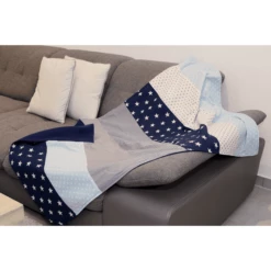 Ullenboom Coperta 100X140 Cm Blu Azzurro Grigio Chiaro -Negozio online Pink Or Blue ullenboom coperta 100x140 cm blu azzurro grigio chiaro a267301 2