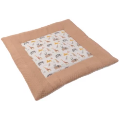 Ullenboom Coperta A Gattoni Waffle Pique Motif Sand Savannah 100x100 Cm -Negozio online Pink Or Blue ullenboom coperta a gattoni waffle pique motif sand savannah 100x100 cm a362166 2