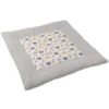 Ullenboom Coperta A Gattoni Waffle Piqué Motivo Grigio Bradipo 100x100 Cm