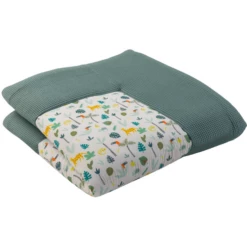 Ullenboom Coperta A Gattoni Waffle Piqué Motivo Salvia Verde Foresta Pluviale 140x140 Cm -Negozio online Pink Or Blue ullenboom coperta a gattoni waffle pique motivo salvia verde foresta pluviale 140x140 cm a362311 2