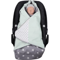 ULLENBOOM ® Coperta Avvolgente Mint Grey 98 X 98 X 2 Cm -Negozio online Pink Or Blue ullenboom coperta avvolgente mint grey 98 x 98 x 2 cm a293250 4