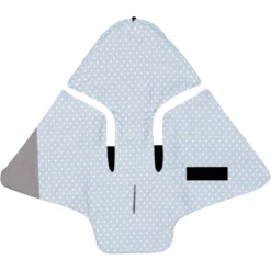 ULLENBOOM ® Coperta Avvolta Blu Blu Azzurro Grigio 98 X 98 X 2 Cm -Negozio online Pink Or Blue ullenboom coperta avvolta blu blu azzurro grigio 98 x 98 x 2 cm a293150 1