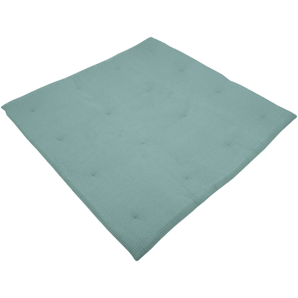 Ullenboom Coperta E Inserto Per Box Waffelpiqué 120X120 Cm Verde Salvia 4 Ullenboom Coperta E Inserto Per Box Waffelpiqué 120X120 Cm Verde Salvia - immagine 2