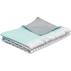 Ullenboom Coperta Per Bambini E Coperta Comfort 70x100 Cm Safari Menta Piperita -Negozio online Pink Or Blue ullenboom coperta per bambini e coperta comfort 70x100 cm safari menta piperita a300749 1