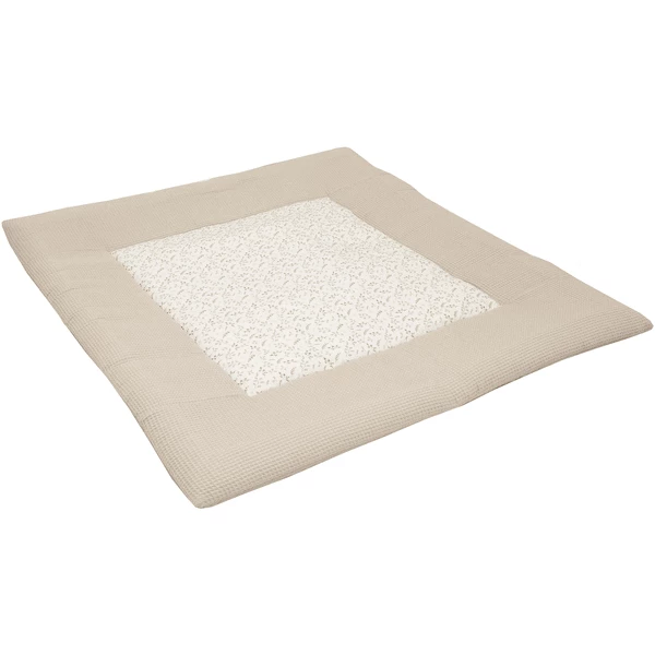 ULLENBOOM Coperta Per Bambini E Cuscino Da Box Motivo Waffle Floral Sand 120 X 120 Cm 5 ULLENBOOM Coperta Per Bambini E Cuscino Da Box Motivo Waffle Floral Sand 120 X 120 Cm - immagine 3