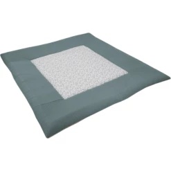 ULLENBOOM Coperta Per Bambini E Materassino Per Box Da Gioco Motivo Waffle Floral Verde 140 X 140 Cm -Negozio online Pink Or Blue ullenboom coperta per bambini e materassino per box da gioco motivo waffle floral verde 140 x 140 cm a378481 3