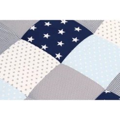 Ullenboom Coperta Per Gattonare 100x100 Cm, Blu/azzurro/grigio -Negozio online Pink Or Blue ullenboom coperta per gattonare 100x100 cm blu azzurro grigio a267640 2