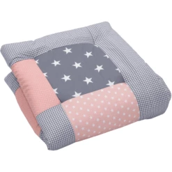 Ullenboom Coperta Per Gattonare & Rivestimento Per Box 80X80 Cm Rose Grey -Negozio online Pink Or Blue ullenboom coperta per gattonare rivestimento per box 80x80 cm rose grey a314932 4