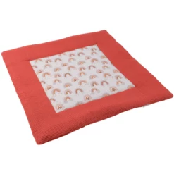 Ullenboom Coperta Per Gattonare Waffle Pique Motif Rust Rainbow 100x100 Cm -Negozio online Pink Or Blue ullenboom coperta per gattonare waffle pique motif rust rainbow 100x100 cm a362170 2