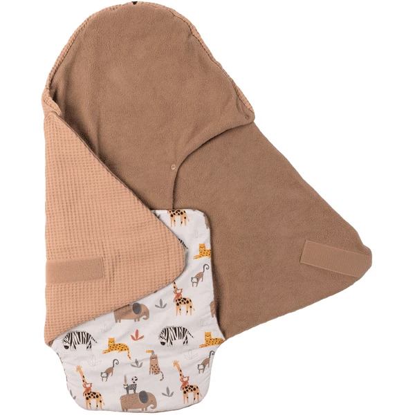 Ullenboom Coperta Waffle Pique Sand Savannah 98 X 98 Cm 4 Ullenboom Coperta Waffle Pique Sand Savannah 98 X 98 Cm - immagine 2