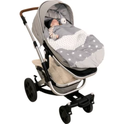 Ullenboom Copertina Bebé E Coperta Coccolone Cm 70X100 Grigio Stelle -Negozio online Pink Or Blue ullenboom copertina bebe e coperta coccolone cm 70x100 grigio stelle a267294 4