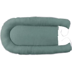 Ullenboom Cuddle Nest Waffle Pique Sage Green Rainforest 55 X 95 Cm -Negozio online Pink Or Blue ullenboom cuddle nest waffle pique sage green rainforest 55 x 95 cm a363125 3