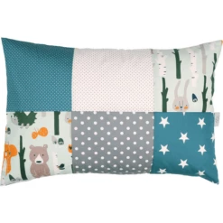 Ullenboom Federa Cuscino 40 X 60 Cm Animali Della Foresta Verde -Negozio online Pink Or Blue ullenboom federa cuscino 40 x 60 cm animali della foresta verde a268257 4