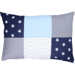 Ullenboom Federa Cuscino A Toppe 40 X 60 Cm Blu Azzurro Grigio -Negozio online Pink Or Blue ullenboom federa cuscino a toppe 40 x 60 cm blu azzurro grigio a268245 4