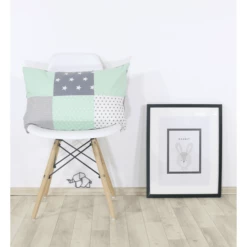 Ullenboom Federa Cuscino A Toppe 40 X 60 Cm Mint Grey -Negozio online Pink Or Blue ullenboom federa cuscino a toppe 40 x 60 cm mint grey a268251 3