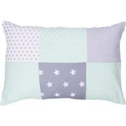 Ullenboom Federa Cuscino A Toppe 40 X 60 Cm Mint Grey -Negozio online Pink Or Blue ullenboom federa cuscino a toppe 40 x 60 cm mint grey a268251 4