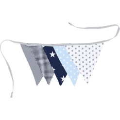 Ullenboom Gagliardetti A Catena 190 Cm (5 Pezzi) Blu Azzurro Grigio Chiaro -Negozio online Pink Or Blue ullenboom gagliardetti a catena 190 cm 5 pezzi blu azzurro grigio chiaro a270030 2