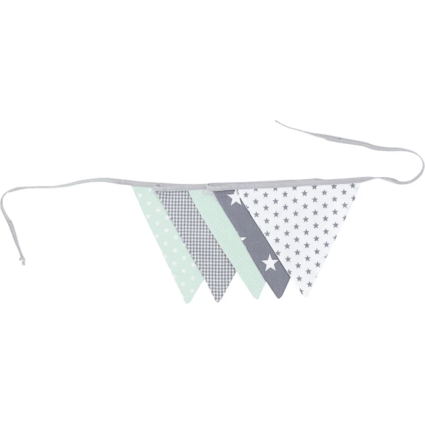 Ullenboom Gagliardetti A Catena 190 Cm (5 Pezzi) Grigio Mint 3 Ullenboom Gagliardetti A Catena 190 Cm (5 Pezzi) Grigio Mint