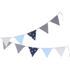 Ullenboom Gagliardetti A Catena 325 Cm (10 Gagliardetti) Blu Azzurro Grigio -Negozio online Pink Or Blue ullenboom gagliardetti a catena 325 cm 10 gagliardetti blu azzurro grigio a270007 1